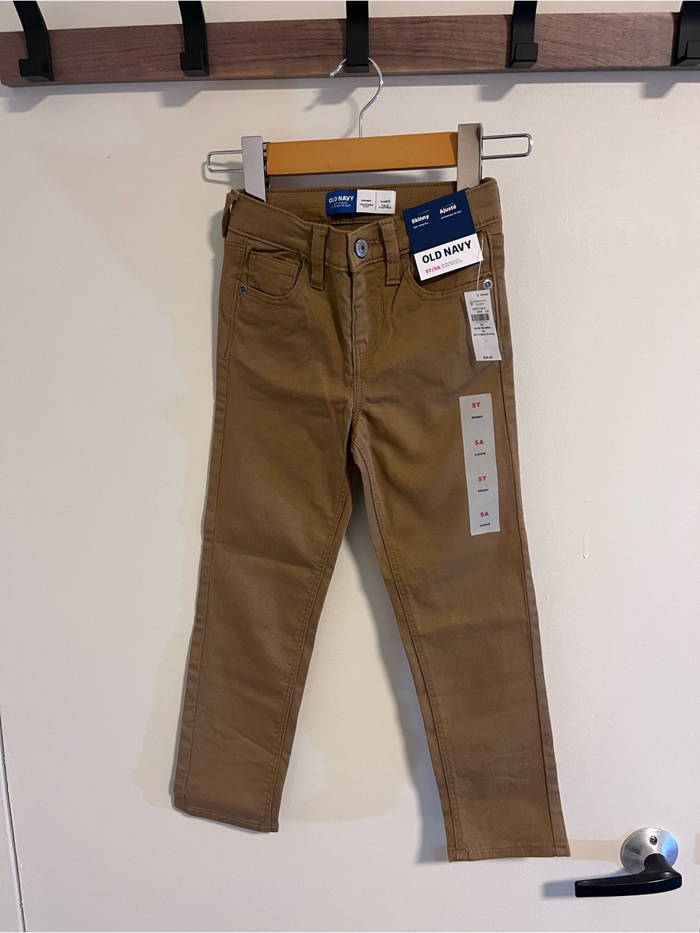 Old Navy Kids 5T Boys Brown Skinny Jeans